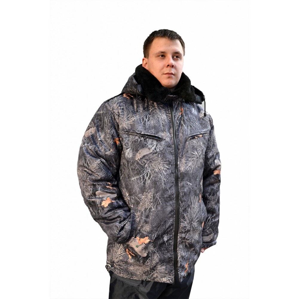 Куртка № У-351-1 (ткань дуплекс, лес)