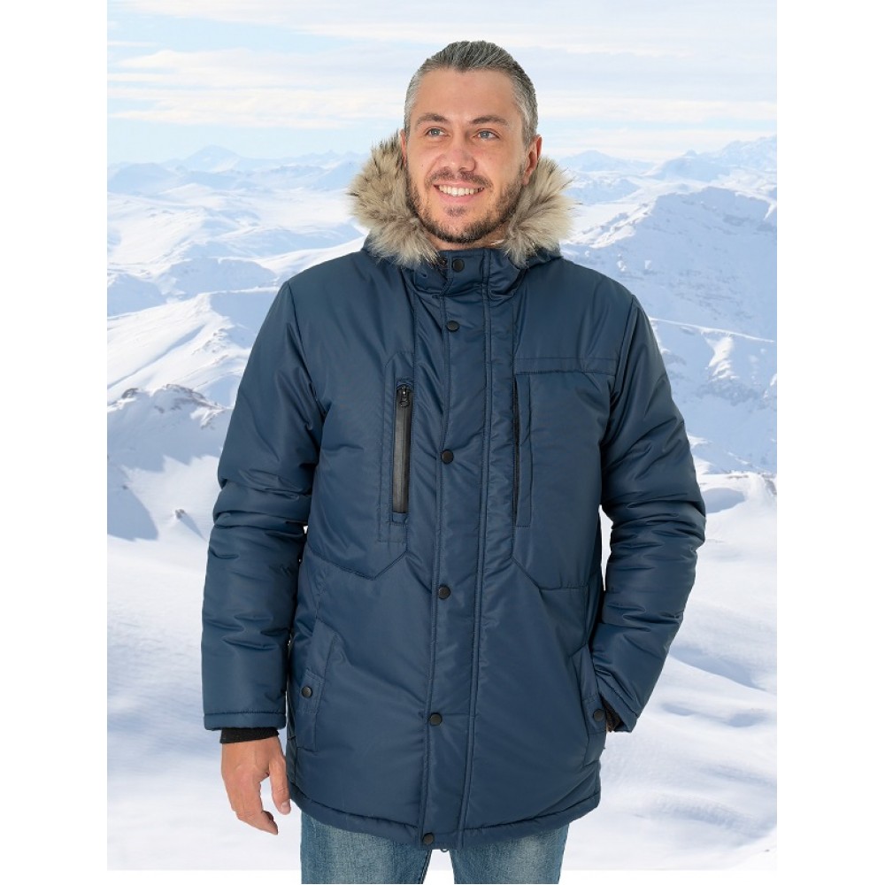 Куртка Аляска STex темно синяя
