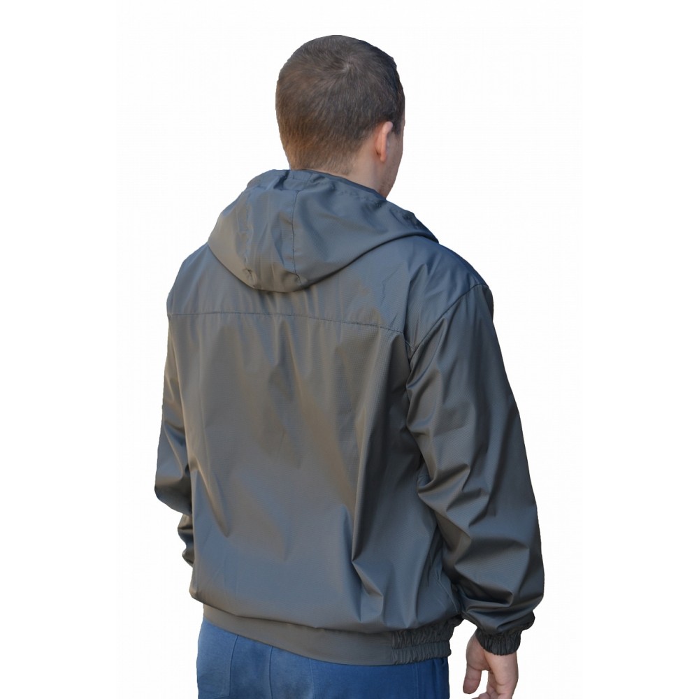 Куртка мужская "Штрих" (ткань оксфорд, серый штрих)
