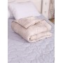 Одеяло 2-х спальное 200 на 220 см. Люкс. Плотность 200гр/м2. Наполнитель натуральный лен и синтетические волокна. Чехол ЛЕН- ХЛОПОК 100%  